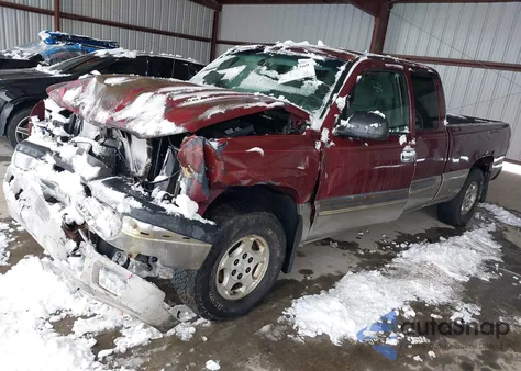 2003 Chevrolet Silverado 1500 Ls z USA, uszkodzony, nr VIN 2GCEK19V931394692